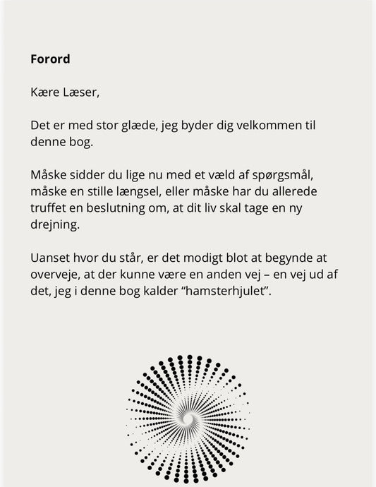 E-Bog: At bryde ud af hamsterhjulet - En vej hjem til dig selv