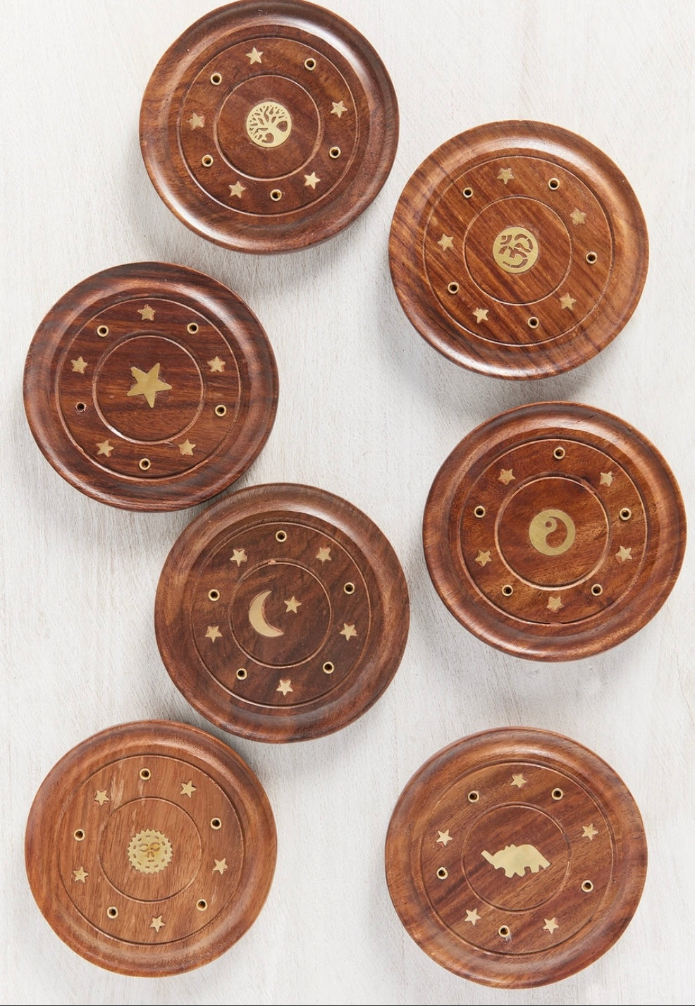 Røgelsesholder (Brun)