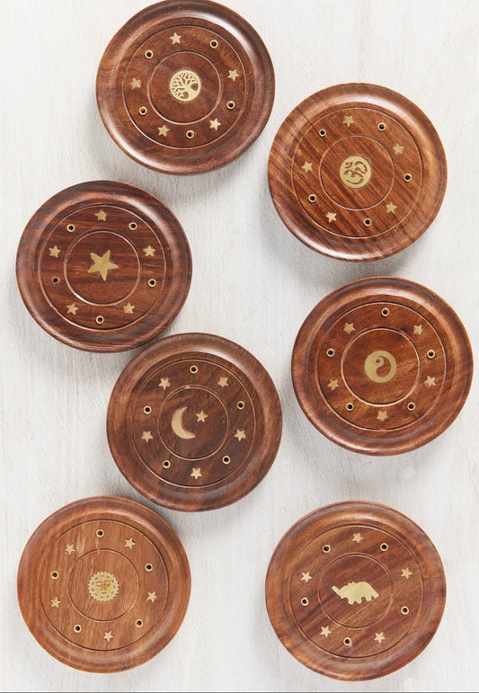 Røgelsesholder (Brun)