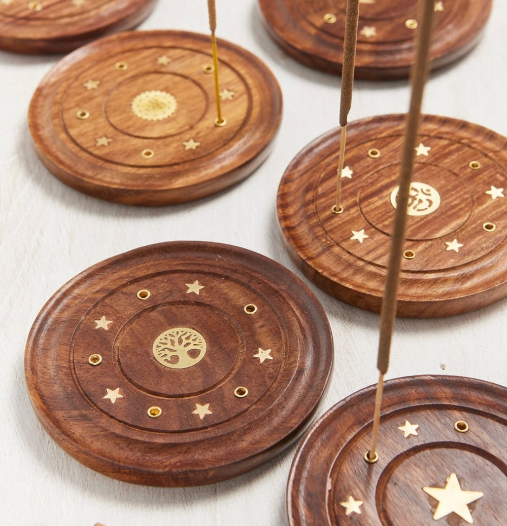 Røgelsesholder (Brun)