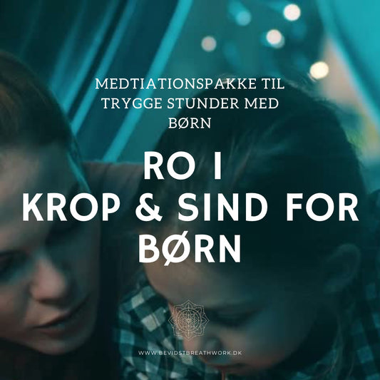 Pakke – Med alle meditationer til børn 🌙✨